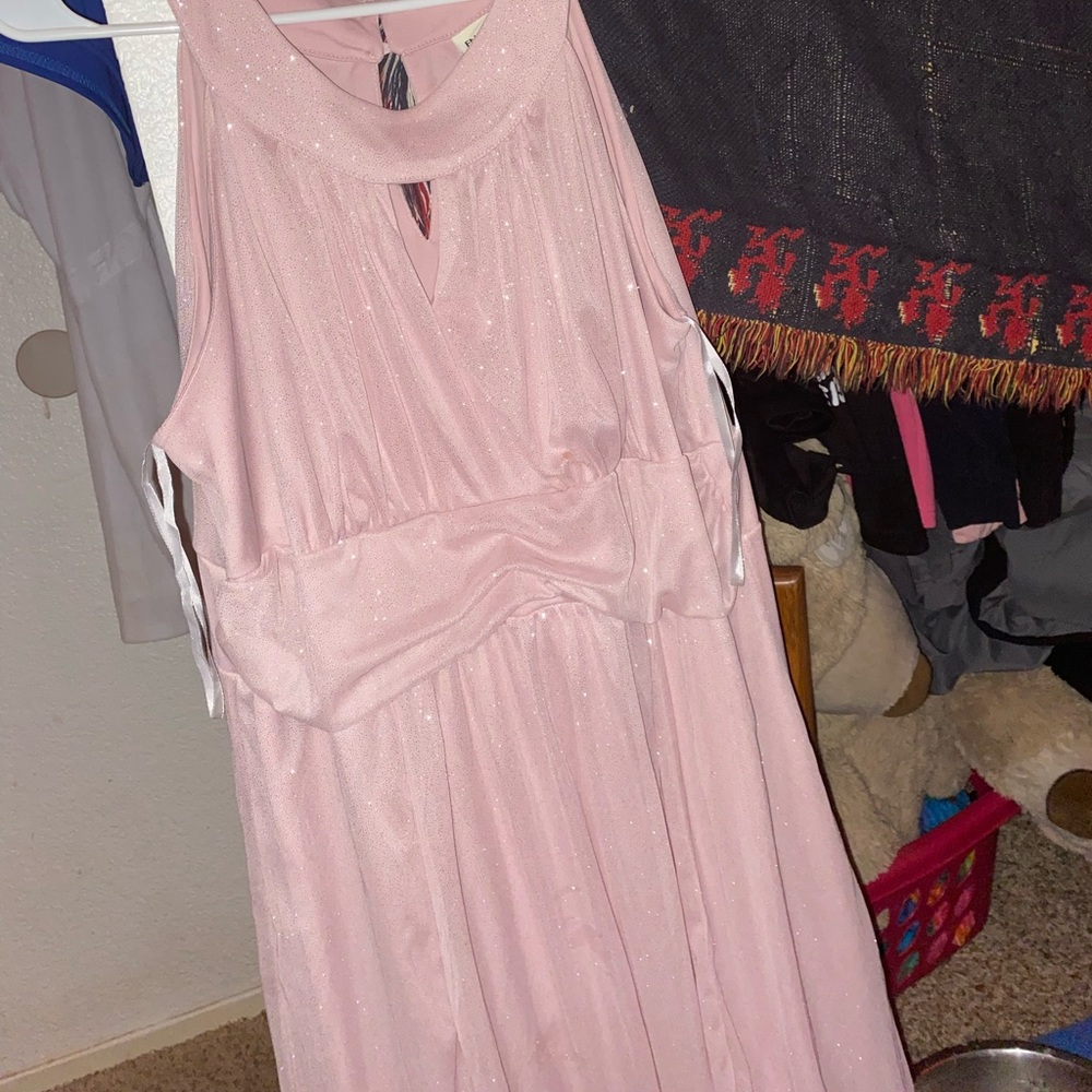 Sparkley Pink Prom Dress (Short)
